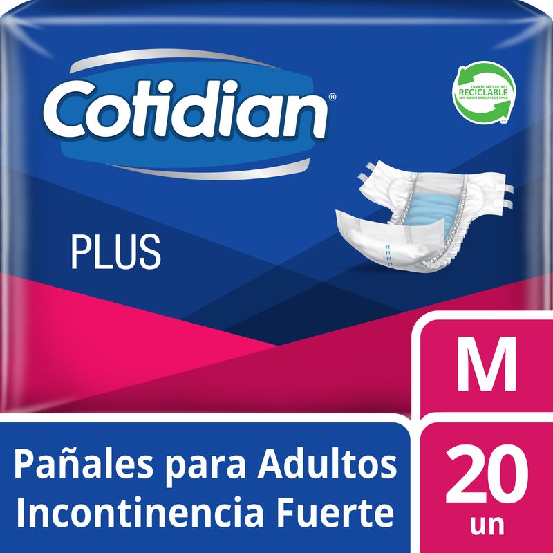 Pañales_de_Adulto_Cotidian_Plus_Incontinencia_Fuerte_20_un_M_1