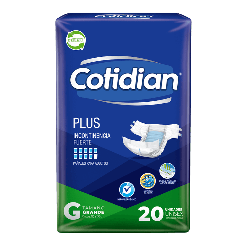 Pañales Para Adultos Comfort Unisex G 20 Unidades